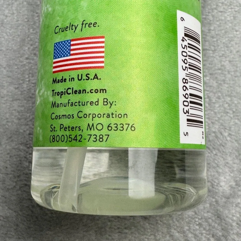 TROPICLEAN Waterless Facial Cleanser for Cats and‎ Dogs